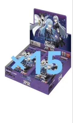 ユニオンアリーナ 転生したらスライムだった件 vol.2 15BOX テープ付き 