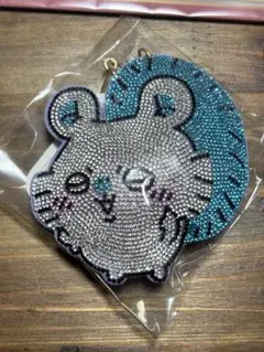 【‼️最終値下げ‼️】ちいかわ ラインストーンキーホルダー モモンガ