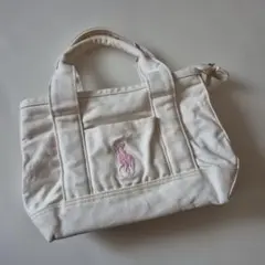 ポロ ラルフローレン トートバッグ　ミニトート