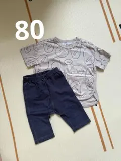 ユニクロ　H&M セットアップ　男の子　女の子　80