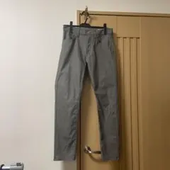 「美品」coen EASY SLIM スラックス S グレー