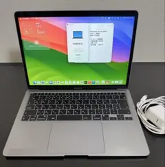MacBook Air M1 16GB 512GB 充放電329 バッテリ88%