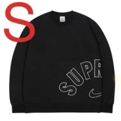 SUPREME NIKE Arc Crewneck 黒 S