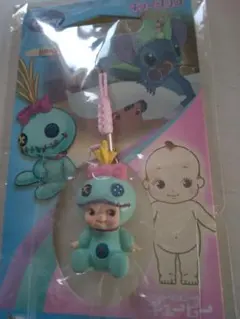 値付けキュージョン　リロ＆スティッチ　ローズオニールキューピー