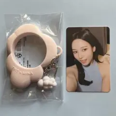 TWICE tfit ミナ トレカ 特典 クラウドキーリング