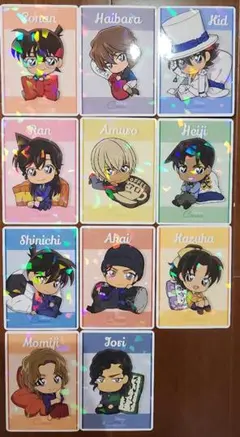 名探偵コナンナムコ限定カード　コナン×ナムコキャンペーン2024フルコンプセット