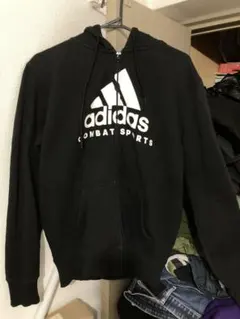 adidas パーカー 裏起毛 黒