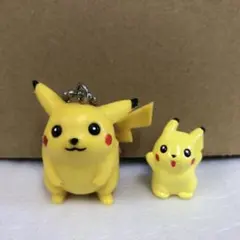 初期ピカチュウ ポケモン ボールチェーン キーホルダー フィギュア 2体セット