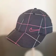 NIKE GOLF キャップ チェック柄 ナイキゴルフ フリーサイズ 56cmのサムネイル