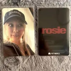 BLACKPINK ロゼ rosie yetimall 特典 トレカ 中華 中国
