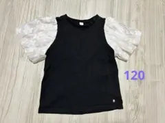 アプレレクール 袖レース Tシャツ 120