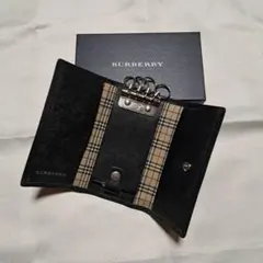 BURBERRY キーケース　4連　ブラック