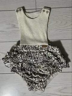 Popelin ポペリン　ロンパース　ブルマ　9-12m