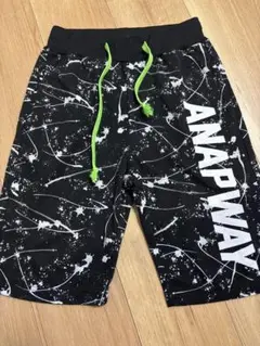 ANAPway スプラッタープリント ハーフパンツ 140