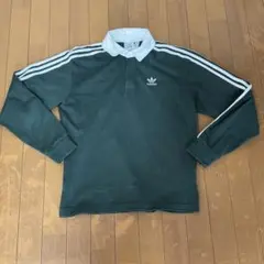 adidas Originals アディカラーラグビーポロシャツ ラガーシャツのサムネイル