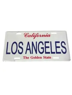【早い者勝ち‼️】装飾用 カリフォルニアナンバープレート Los Angels