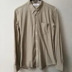 GREEN LABEL RELAXING ストライプ長袖シャツ M