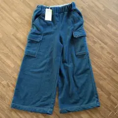 カーゴワイドパンツ 130cm 女の子　長ズボン　新品未使用