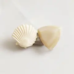 Vintage ＊ white earring set