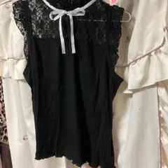 ☆トップス☆レース付☆大きいサイズ　新品タグ付き