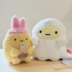 すみっコぐらし/一番くじ/ぬいぐるみ/パペット/えびふらいのしっぽ/たぴおか