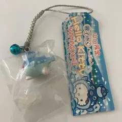 (71)ご当地キティ　根付けストラップ　山口限定　親子ふぐ