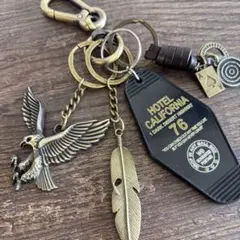 【緊急セール✨️】キーホルダー❣️ キーリング アメカジ ストリート プレゼント