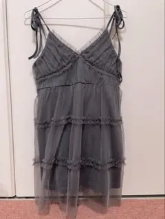 FOREVER21 キャミソールワンピース グレー