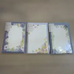 メッセージカード&封筒セット5枚組×3種