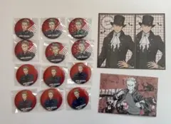 柊登馬 缶バッジ ポストカードセット