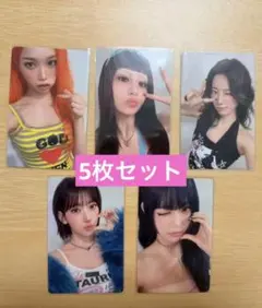 ルセラフィム SPAGHETT QQミュージック 限定 トレカ　5枚セット