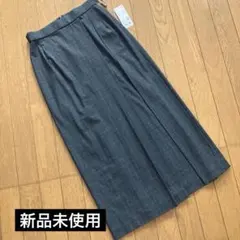 UNIQLO グレー サイドプリーツスカート Sサイズ