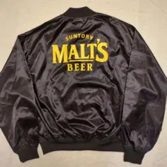 サントリーモルツ　オリジナルサテンスタジャン フリーサイズ