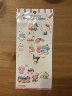 サンリオ フラッフィースケッチステッカーズ 使いかけ