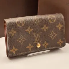 ルイヴィトン✨モノグラム✨ポルトモネビエ トレゾール✨二つ折り財布