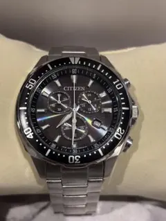 CITIZEN Eco-Drive ソーラー アナログ クロノグラフ