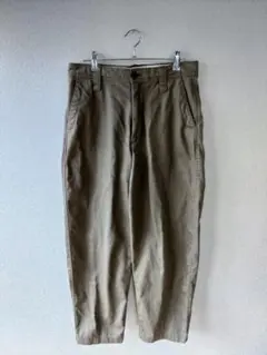 ユニクロU 　ベージュチノパン　w73 メンズS