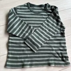 90cm ユニクロ　ボーダー　長袖