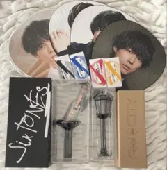 SixTONES 松村北斗 ジェシー うちわ YOUNG OLD ペンライト