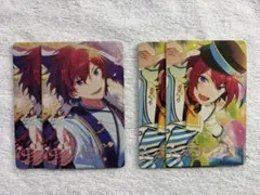 あんさんぶるスターズ あんスタ 中国 珍蔵カード 朱桜司 4点セット