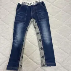 DADDY OH DADDY デニムパンツ 星柄切替 ロングパンツのサムネイル