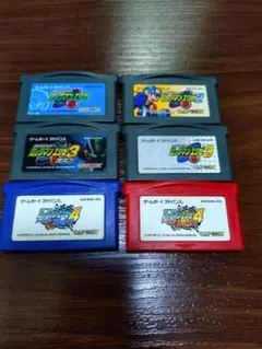 ゲームボーイアドバンスソフトのみ ロックマンエグゼ１〜４　6本セット