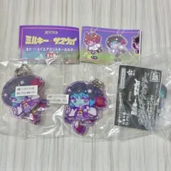 ミルキー☆サブウェイ マキナ めじるしアクセサリー アクリルキーホルダー セット