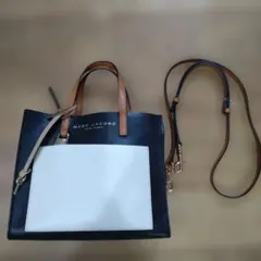 MARC JACOBS 2WAYショルダーバッグ 黒/白