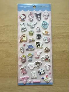 【翌日配送】新品 ぷっくりシール サンリオ マイメロ ハンギョドン キティ