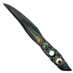 アイヌコタン　西田智三　ペーパーナイフ　天然石　ラピスラズリ　瑪瑙　ターコイズ アイヌコタン 西田智三 ペーパーナイフ 天然石 ラピスラズリ