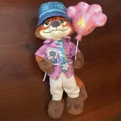 ディズニー ズートピア ニック ズートピア2 ぬいぐるみバッジ ぬいば