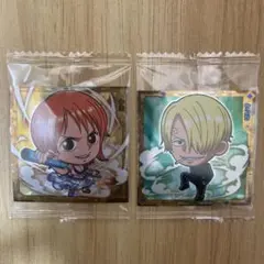 ワンピース 大海賊シールウエハース LOG.4 SR ナミ SR サンジ