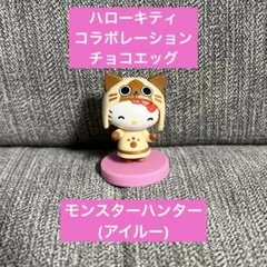 ハローキティ コラボレーション チョコエッグ モンスターハンター(アイルー)
