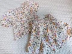 ZARAbaby 花柄 セットアップ